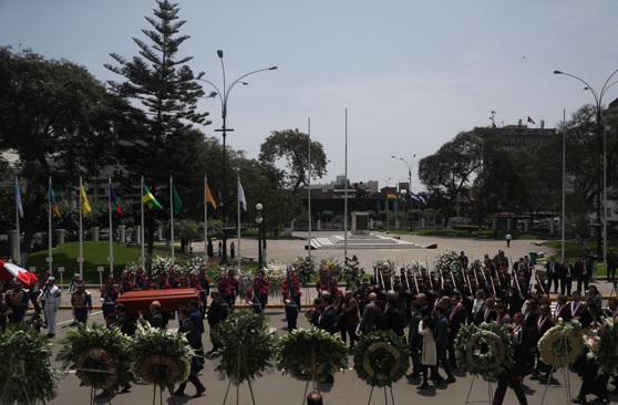 Así fue el último adiós al legislador Hernando Guerra García en el Congreso
