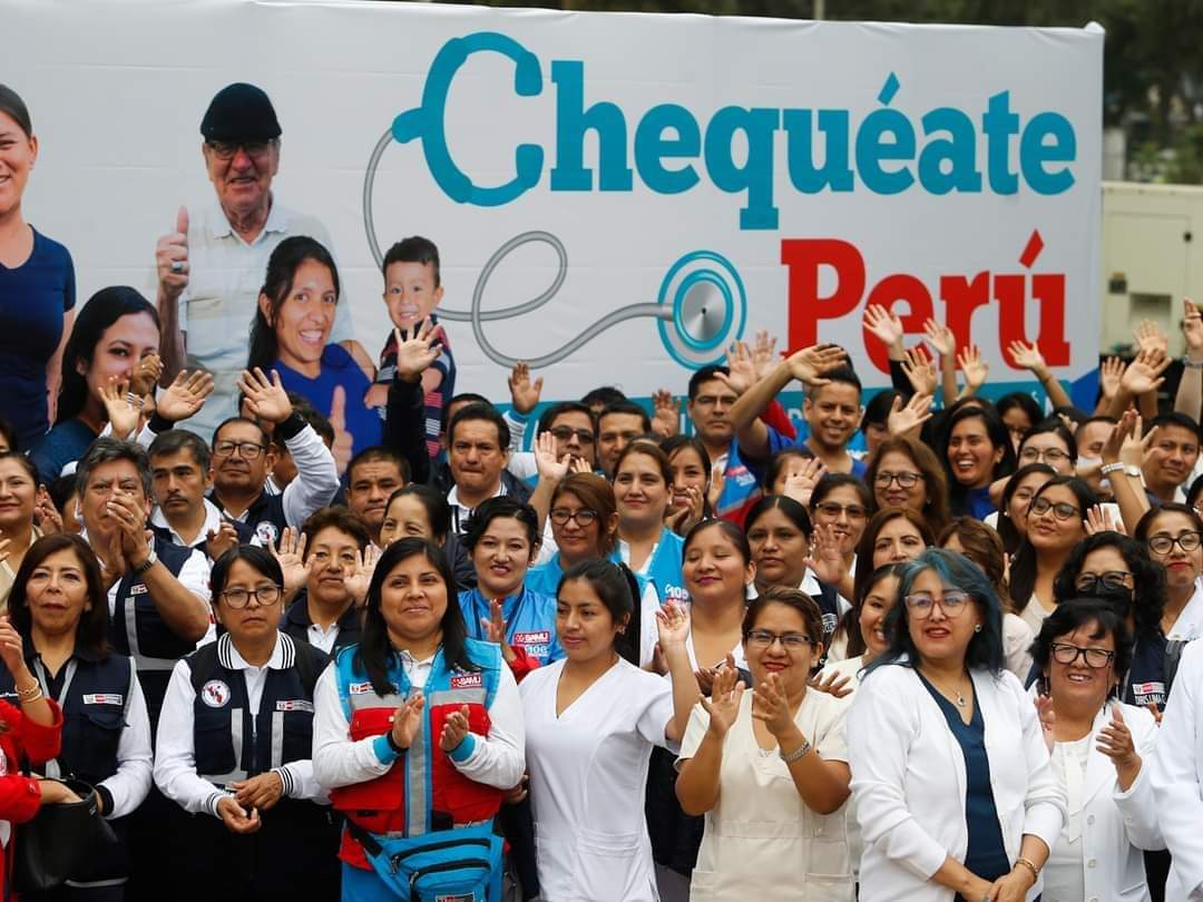 Ministerio de Salud brindó más de 7 millones de atenciones durante jornada Chequéate Perú