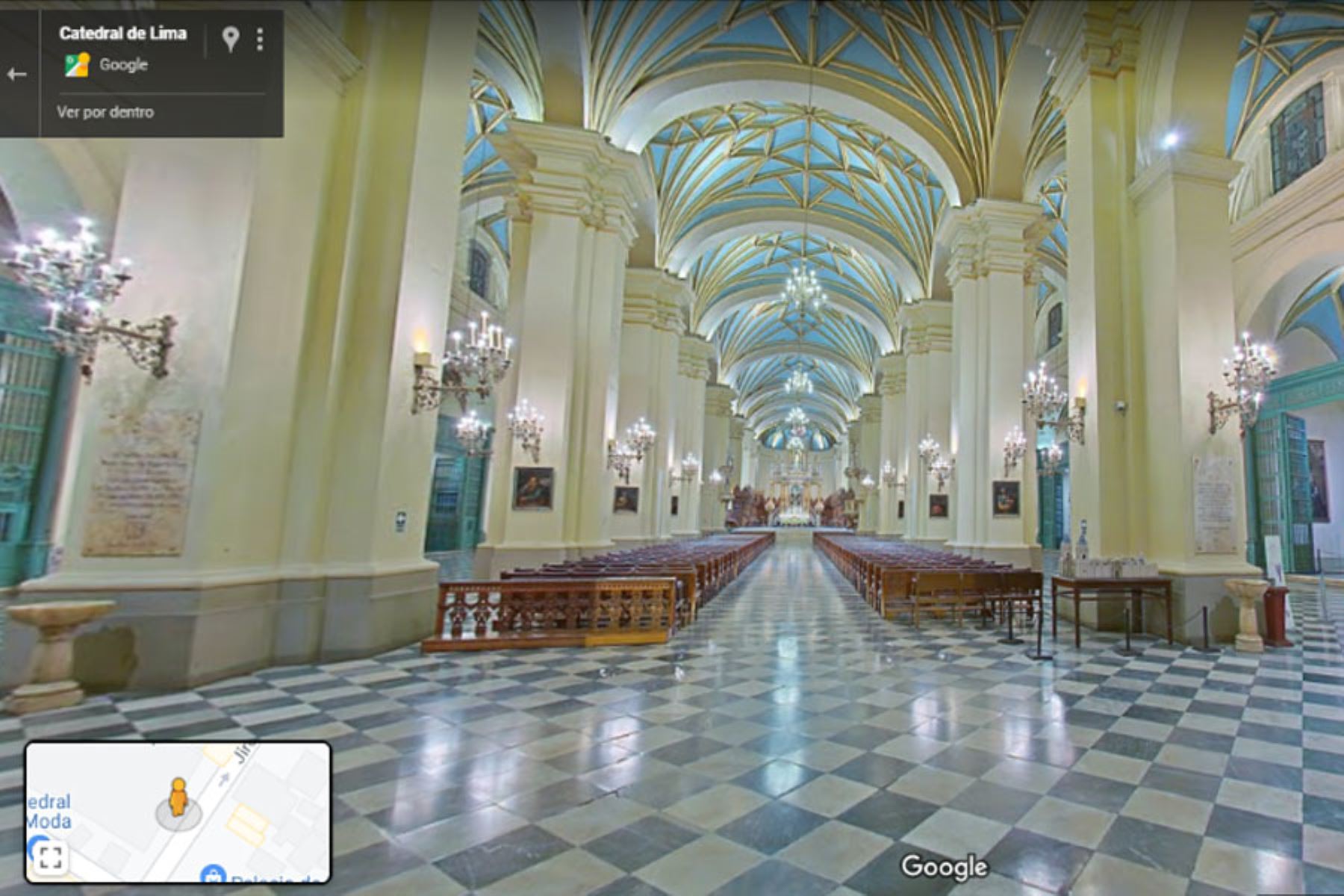 Semana Santa 2024: recorrido virtual de iglesias en Google Street View