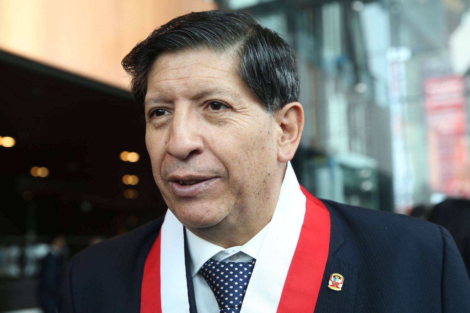 Proceso electoral al Congreso continúa su marcha dice magistrado Carlos Ramos