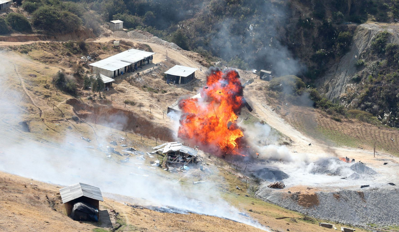 Más de 100 intervenciones contra la minería ilegal se ejecutaron en 16 regiones