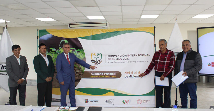 Perú será sede de la primera Convención Internacional de Suelos 2023