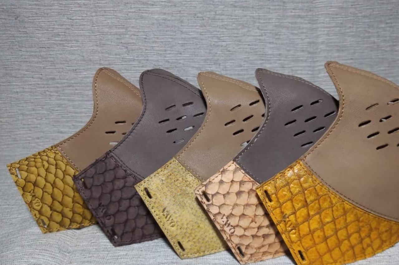 Emprendedores peruanos exportan mascarillas fabricadas con piel de pescado