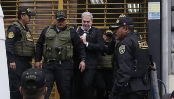 Fernandini dejaría la cárcel este viernes si Poder Judicial revoca prisión preventiva