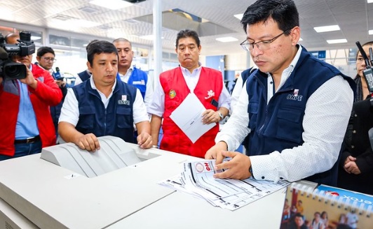 Onpe comienza mañana impresión de más de 20 mil cédulas para elecciones municipales complementarias