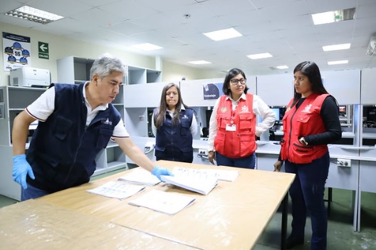 ONPE imprime acta-padrón para los comicios complementarios