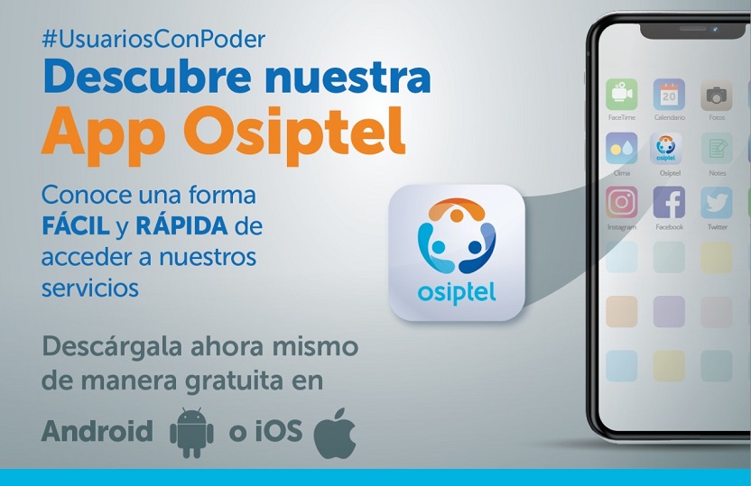 Osiptel lanza aplicación para consultas de servicios de telecomunicaciones 