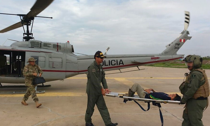 Rescatarán a damnificados en Chiclayo en helicópteros de lucha antidrogas