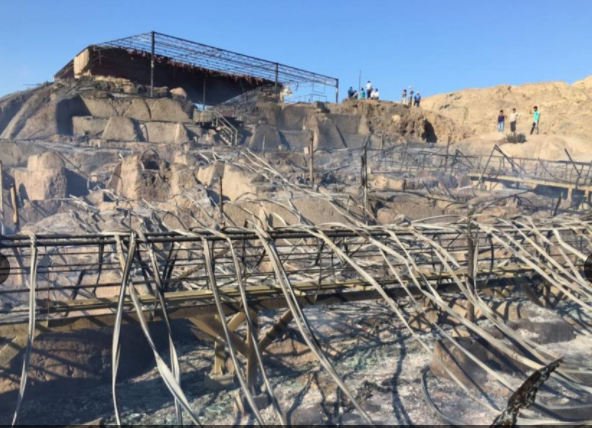 Abren investigación fiscal por incendio en complejo arqueológico Ventarrón
