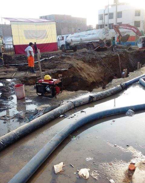 Pobladores de Lambayeque lleva seis días sin servicio agua