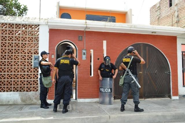 Chimbote: allanan vivienda de yerno del exalcalde de Chiclayo Roberto Torres