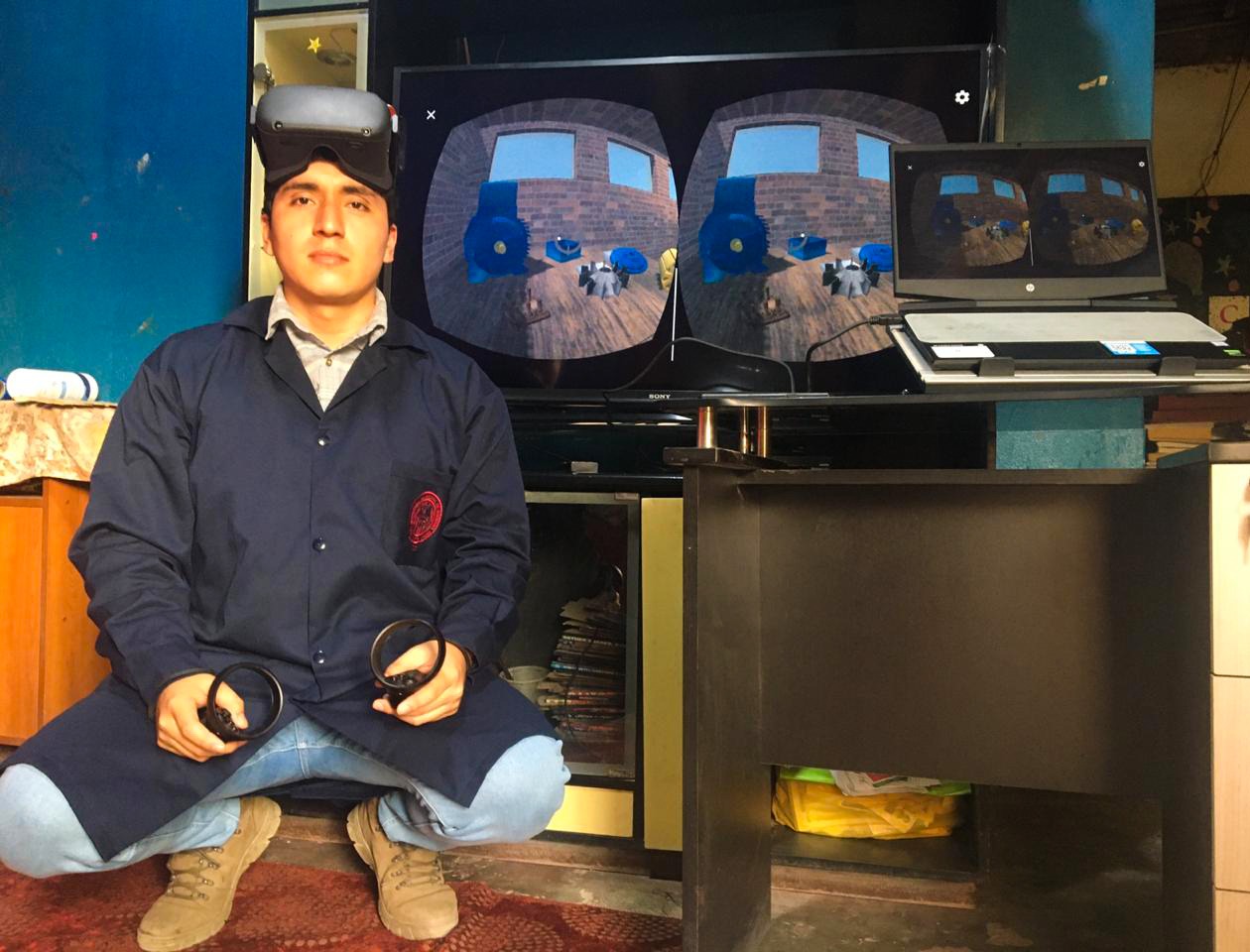 Alumno de UNI crea laboratorio virtual para mejorar aprendizaje de universitarios 