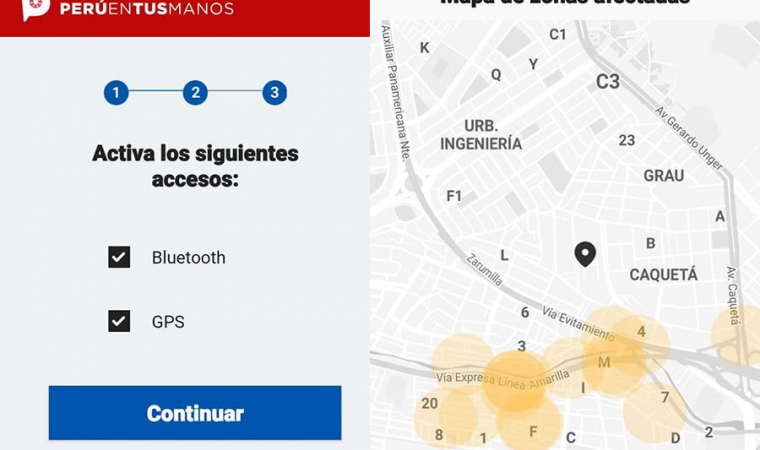 Coronavirus: aplicación móvil te indica las zonas de riesgo de contagio