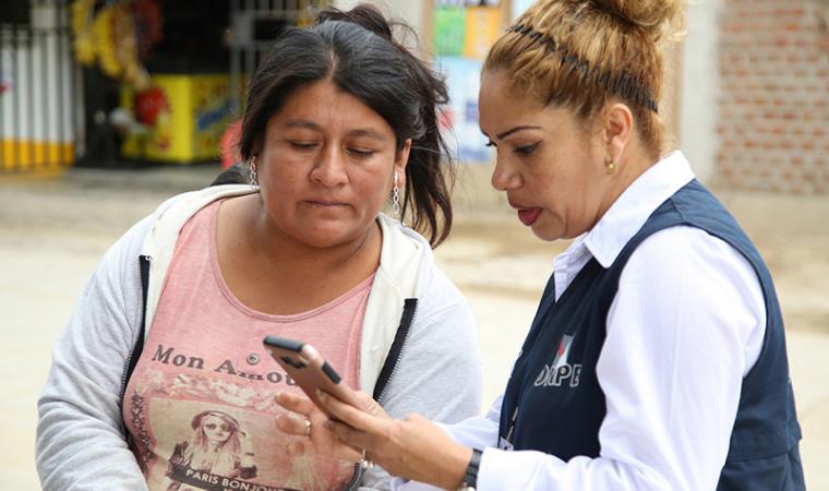 Electores podrán conocer locales de votación desde sus celulares