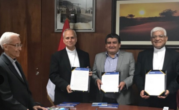 Visita papal: Obispado de Chiclayo firmó convenio con gobierno regional de Lambayeque