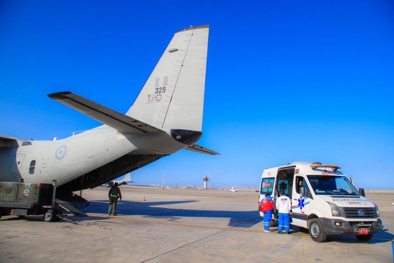 SIS transfirió más de 7 millones a la FAP para financiar vuelos aeromédicos 