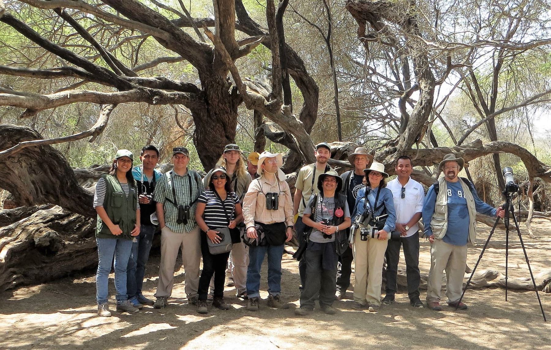 Expertos en aviturismo de EE.UU y Canadá recorrieron Santuario de Pómac