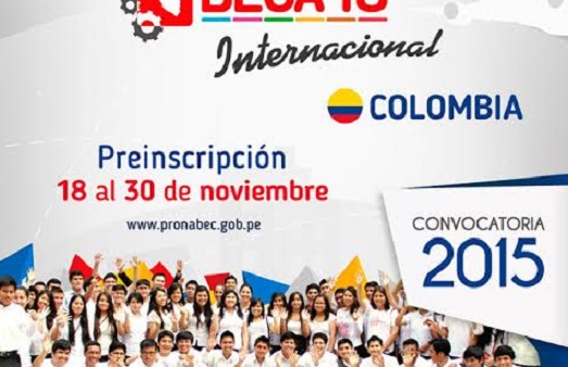 Jóvenes peruanos pueden postular a Beca 18 Internacional para estudios de pregrado
