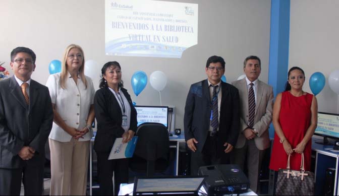 Chiclayo: inauguraron biblioteca virtual en hospital de EsSalud