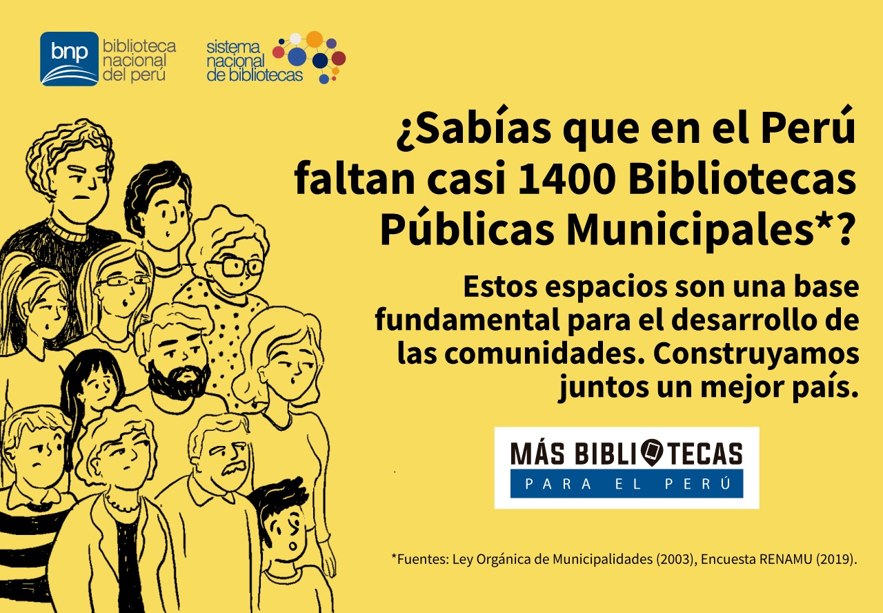 Lanzan la campaña: “Más bibliotecas para el Perú” 