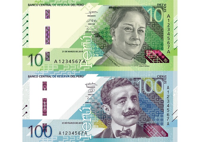 BCR emite billetes de S/ 10 y S/ 100 con nuevos diseños
