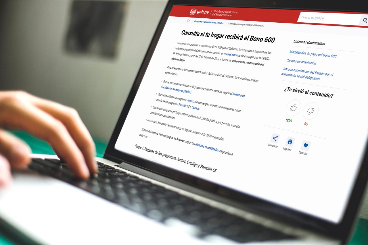 Midis invoca a población a no acudir a los bancos para evitar aglomeraciones en el cobro del Bono 600