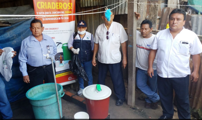 Brote de dengue por deficiente servicio de agua puede presentarse en Tumán