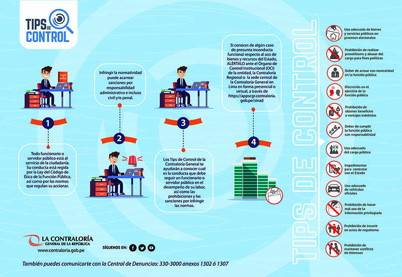 Contraloría impulsa campaña informativa para una gestión pública eficiente