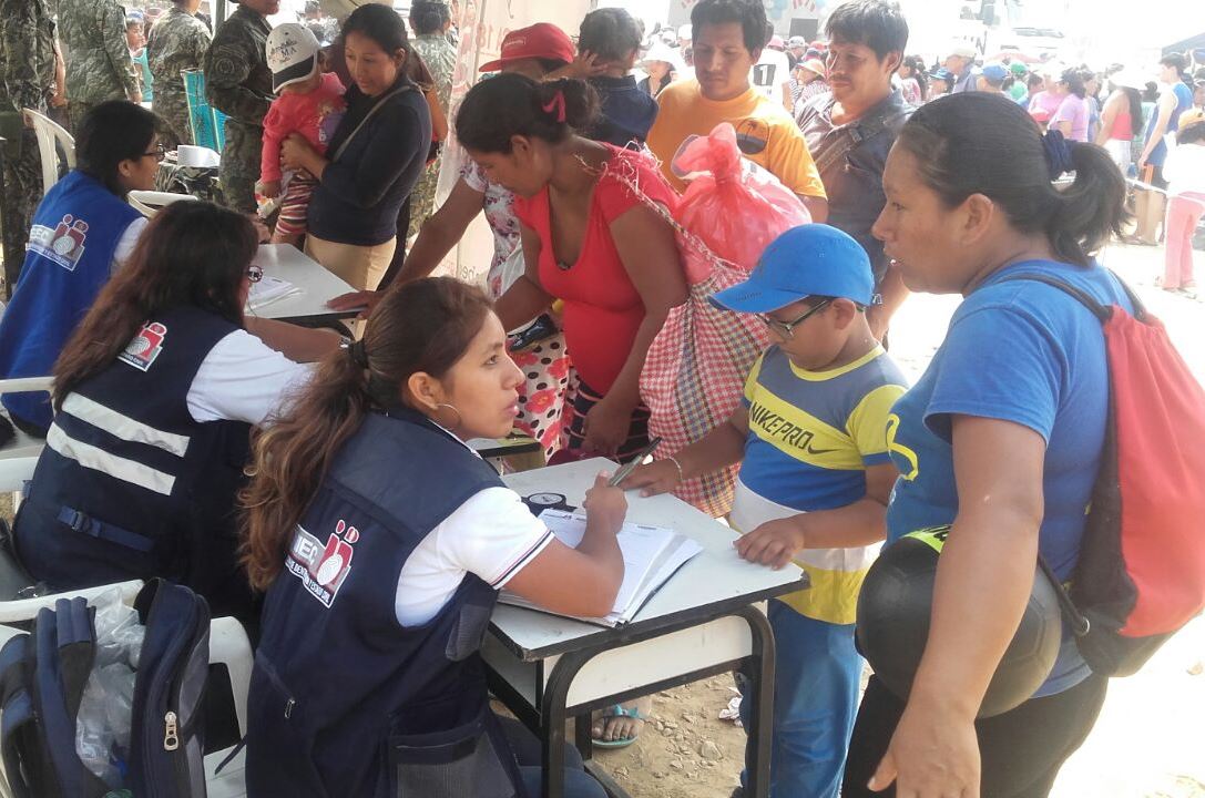 Reniec tramitó más de 38 mil DNI a damnificados del “Niño Costero” 