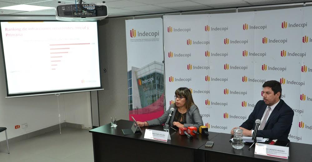 Indecopi anuncia inicio de Campaña de Fiscalización Escolar 2017