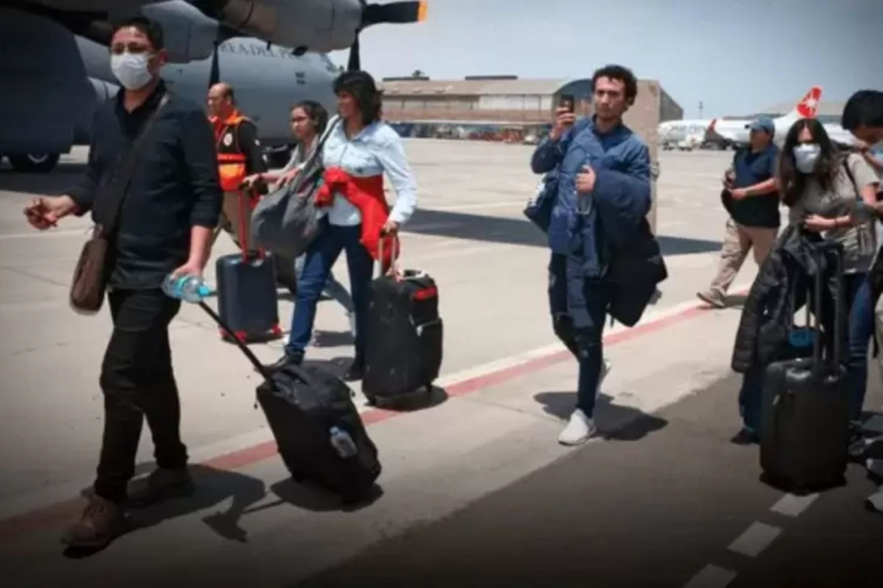 Cancillería: 106 connacionales llegaron al Perú desde EE.UU. en vuelo de retorno