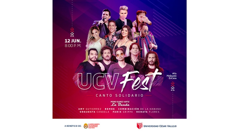 Artistas Nacionales y la UCV se unen por los Bomberos Voluntarios del Perú