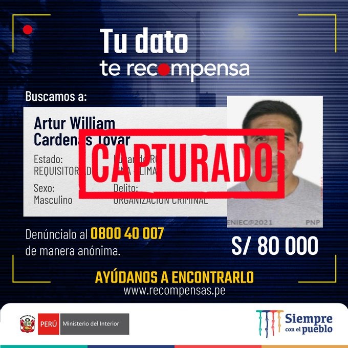 Caso Dinámicos del Centro: cayó en su vivienda Arturo Cárdenas alias "Pinturita" 