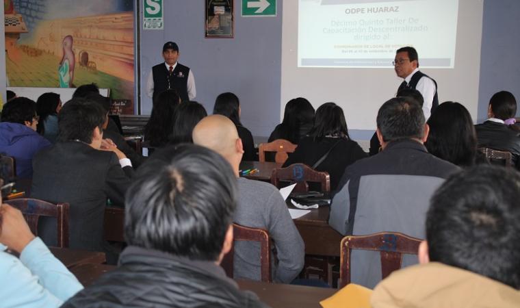 Onpe desarrolla capacitación intensiva sobre Referéndum y Segunda Elección Regional 2018