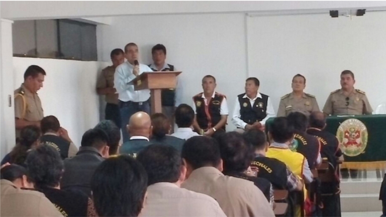 Lambayeque: capacitan en seguridad ciudadana a las autoridades