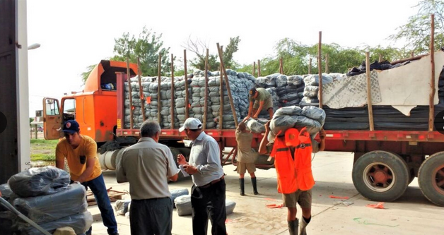 Más de 1000 toneladas de ayuda se entregaron a municipios de Lambayeque