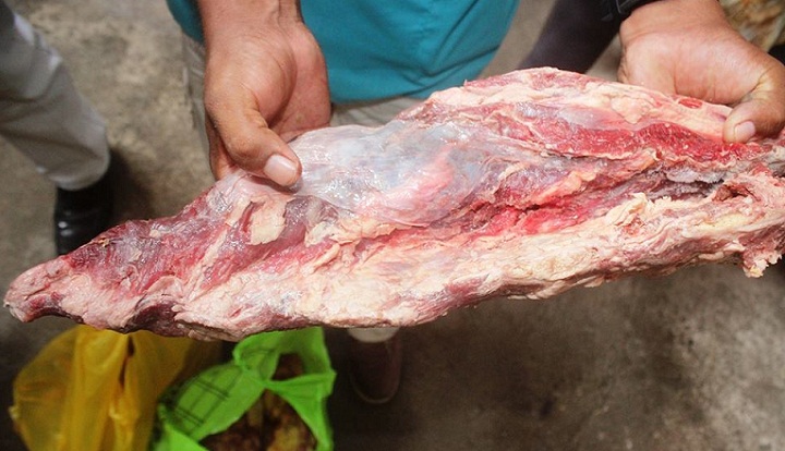 Carne y pescado descompuestos encontraron en mercados de Chiclayo