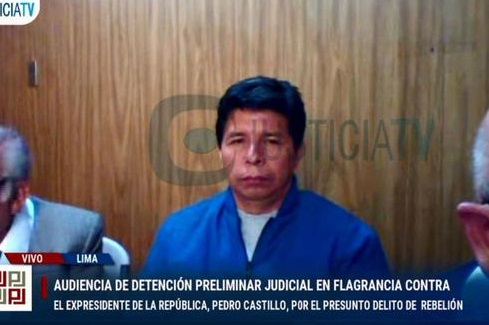 Castillo seguirá detenido hasta mañana 15 tras suspensión de audiencia de prisión preventiva  