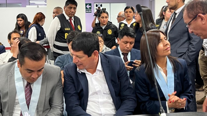 Agustín Lozano y otros detenidos asistieron a audiencia de control de identidad