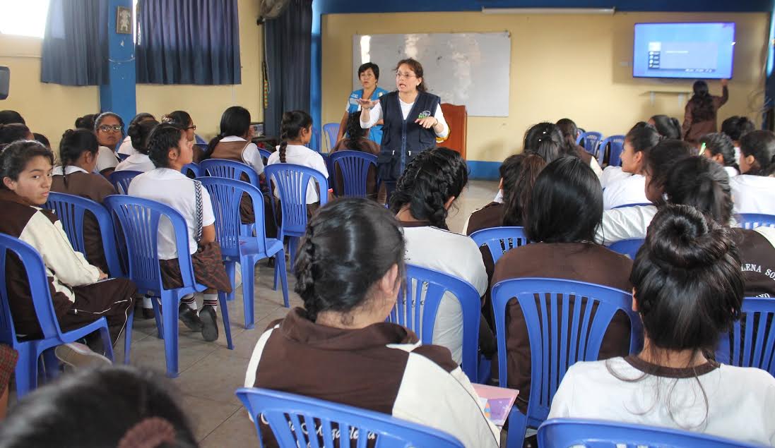 Lambayeque: Ministerio Público realiza charlas para prevenir trata de personas en menores