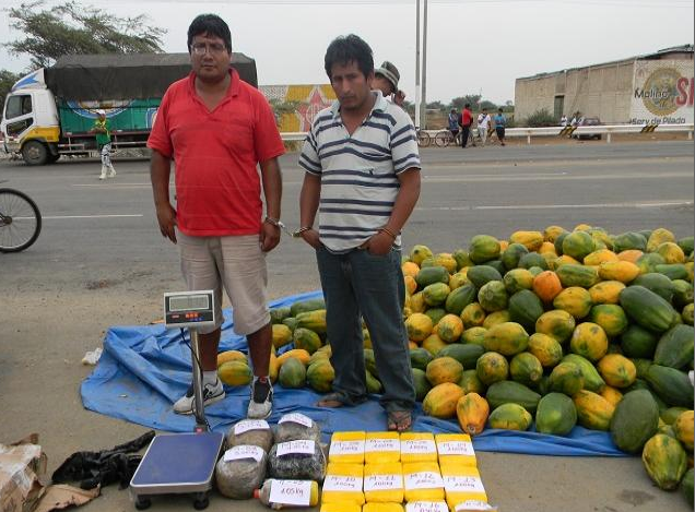 Incautan más de 11 kilos de cocaína en peaje de Lambayeque