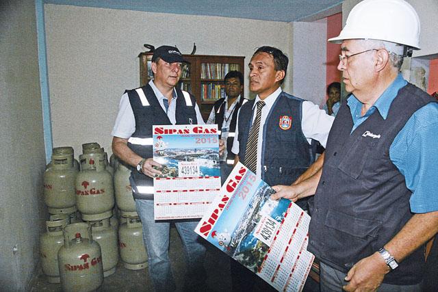 Treinta locales informales de venta de gas clausurados en operativos en Chiclayo