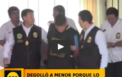 Sujeto que degolló a niña sólo irá seis años a un centro de rehabilitación para menores