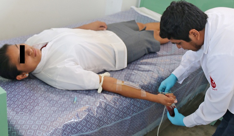 Alumnos y profesores del "Cayetano Heredia" donaron 40 unidades de sangre