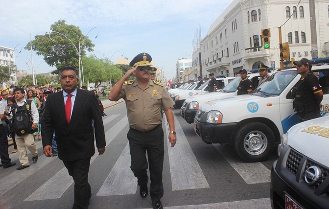 Policía y Municipio de Chiclayo iniciaron sistema de Patrullaje Integrado