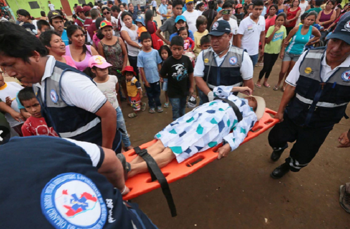 Activa participación de ministerios en simulacro por Fenómeno El Niño