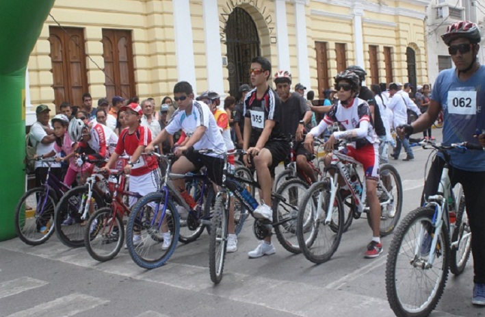 Lambayecanos y trujillanos participaron en competencia de ciclismo y patinaje