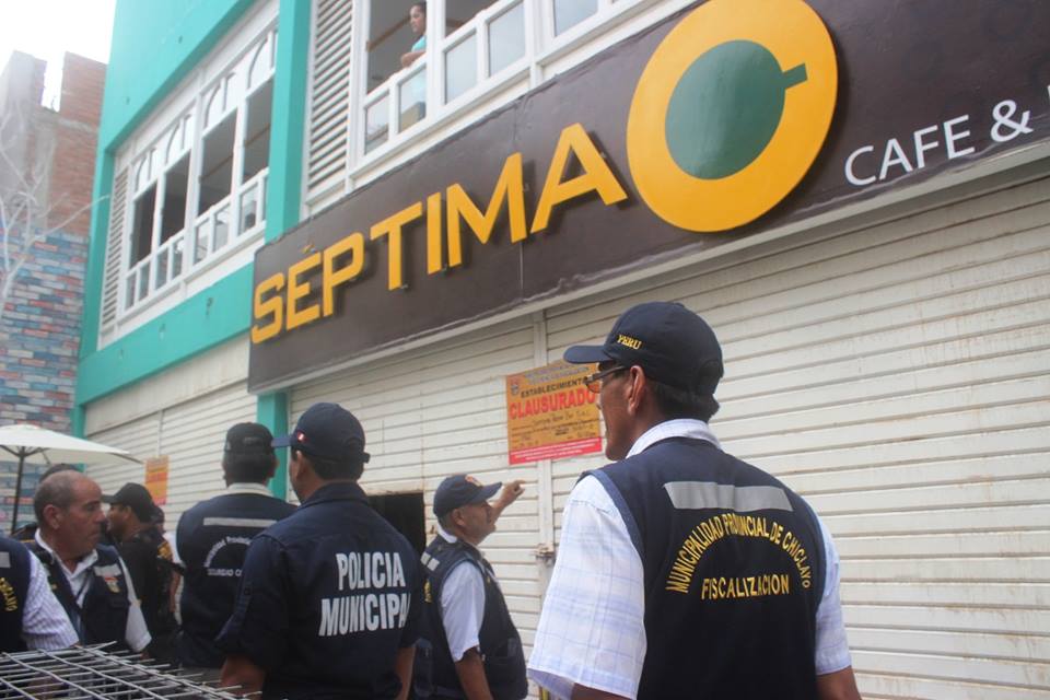 Municipio de Chiclayo  cerrará discoteca Séptima