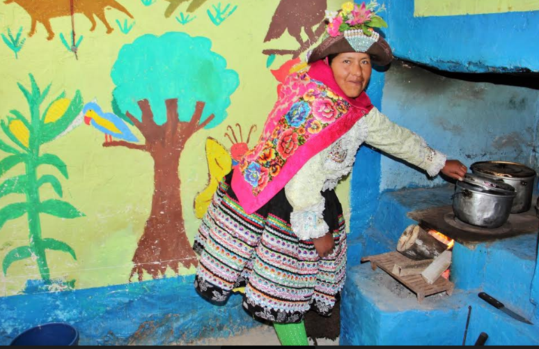 Familias dejaron de respirar humo con cocinas mejoradas de Haku Wiñay