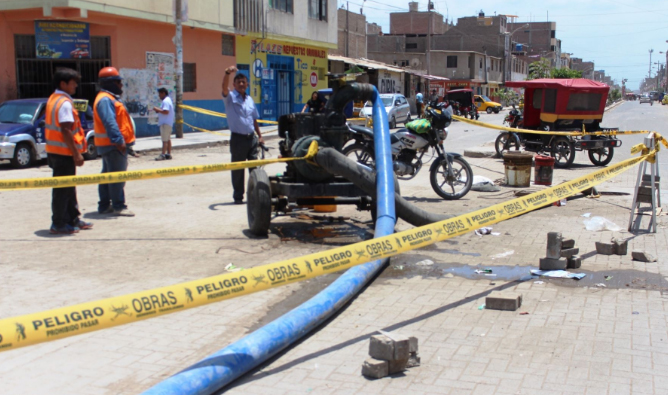 Contaminación ambiental en distrito de Leonardo Ortiiz afeca al mercado mayorista